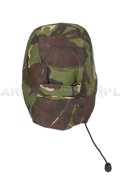 Czapka Uszatka Brytyjska Gore-Tex DPM Woodland Oryginał Nowa