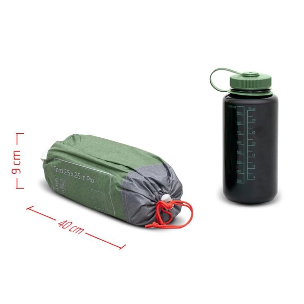 Tarp Turystyczny 2.5 x 2.5 m Pro Robens Green (130402)