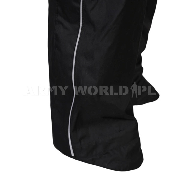 Spodnie Wodoodporne AGU Tecco Czarne Oryginał Demobil Idealne