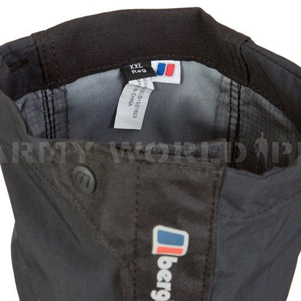 Stuptuty Berghaus GORE-TEX GTX Gaiters Czarne Oryginał Demobil DB