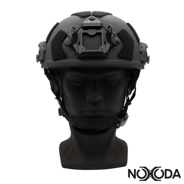 Hełm Balistyczny Noxoda NXH01PRO Typ FAST (High-Cut) NIJ IIIA / PN-K2O3 Czarny