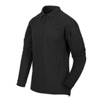 Range Polo Shirt Long Sleeve Helikon-Tex Black (PD-RNG-TC-01)