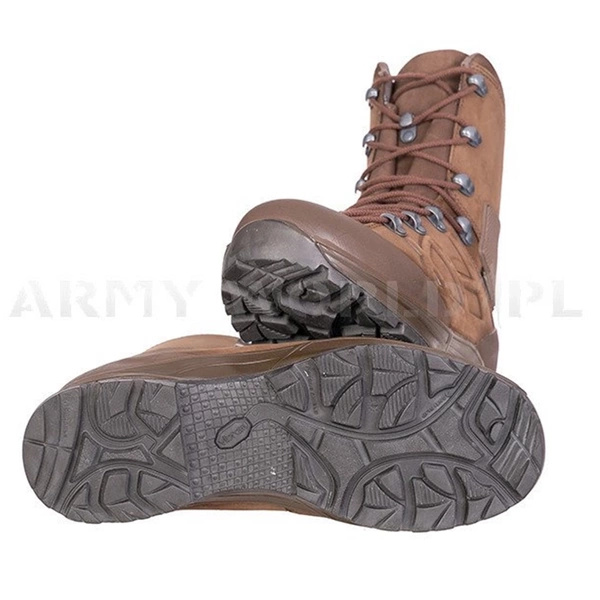 Buty Wojskowe Duńskie Zimowe Haix Combat Boots Heavy Gore-Tex Brąz (203314) Nowe II Gatunek