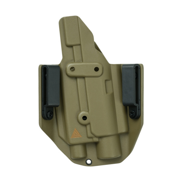 Kabura OWB Do Glock 17 Full Kydex Light Holster Direct Action Czarna (HP-OGLR-KDX-BLK)