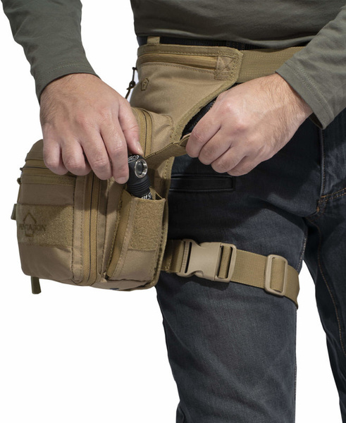 Thigh Pouch Max-S Pentagon Olive