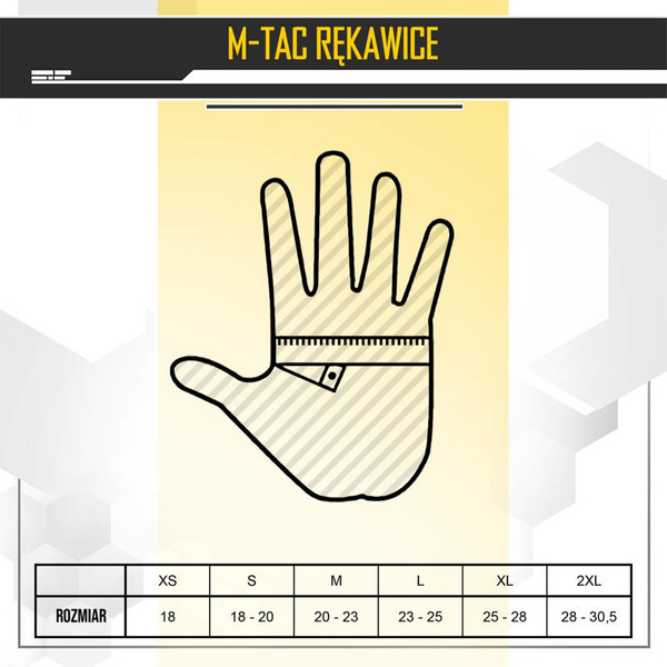 Rękawice Zimowe Extreme Tactical M-Tac Dark Grey (90311012)