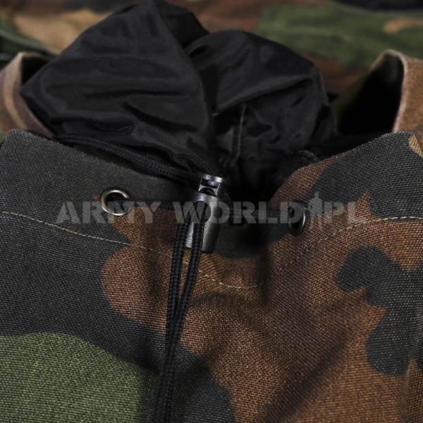 Plecak Wojskowy Holenderski Woodland 100L + 20L Kieszenie Boczne Oryginał Demobil BDB