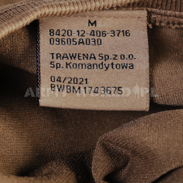 T-shirt Termoaktywny Bundeshwehr KSK Coyote Oryginał Demobil DB