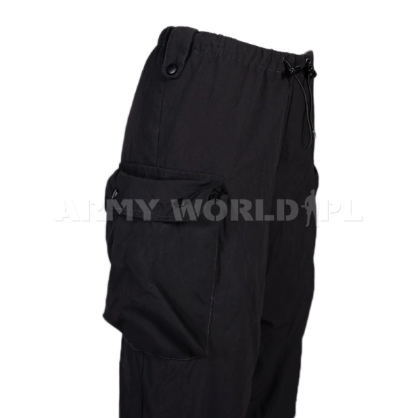 Spodnie Wojskowe Arktis Czarne Oryginał Demobil DB