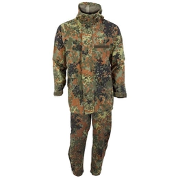 Military Rainproof Set Gore-tex Bundeswehr Flecktarn Original Demobil