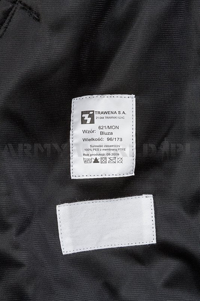 Spodnie Od Ocieplacza Wojskowego Ćwiczebnego 621/MON Oryginał Demobil DB