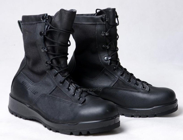 Buty Wojskowe US Army Belleville Model 700V Gore-Tex Czarne Oryginał Demobil BDB