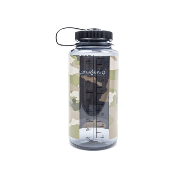Butelka Turystyczna Wide Mouth 1000ml Nalgene Gray /Black Camo