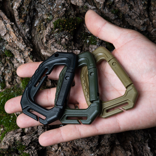 Karabinek Dwustronny Plastikowy Typu S-Hook M-Tac Olive (MTC-SHKCRBNR-OD)