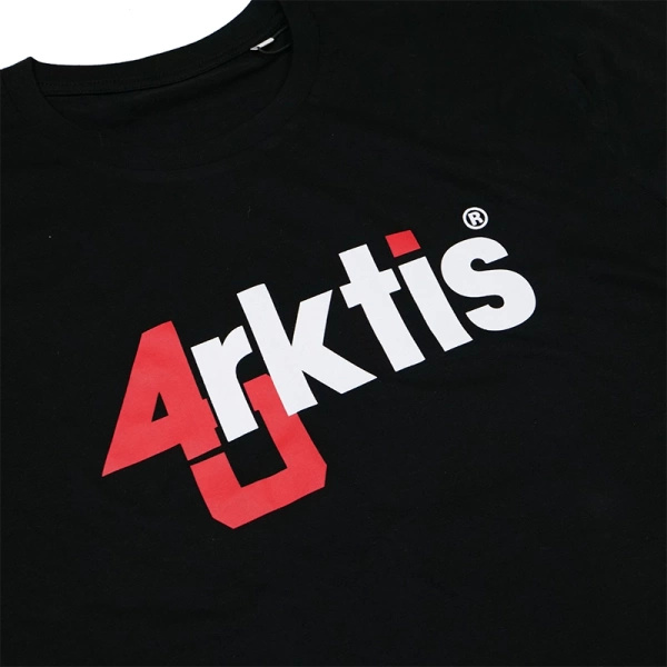 T-shirt Bawełniany Arktis Czarny