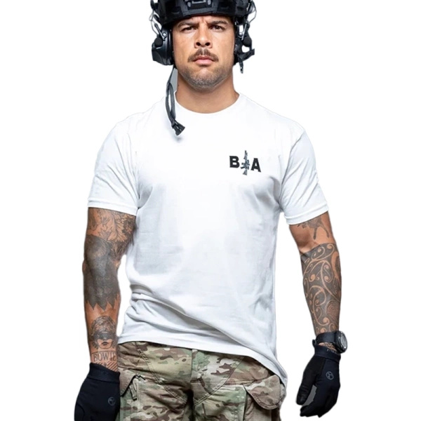 T-Shirt King of Spades Brothers In Arms Biały