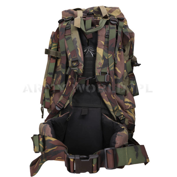 Plecak Lowe Alpine Saracen Holenderski DPM Z Stelażem 110 Litrów + 20l Kieszenie Boczne Oryginał Demobil BDB