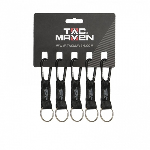 Carabiner 5 mm Tac Maven Pentagon Black (D25026-01)
