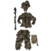 Strój Maskujący Snajpera Mil-Tec Ghillie Suit "Anti Fire" 4PC Woodland 