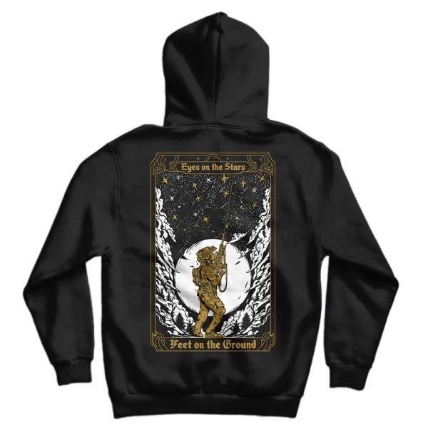 Bluza Stars Hoodie Brothers In Arms Czarna