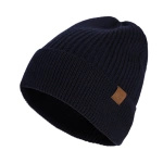 Czapka 100% Wełna Merino (250 g/m²) Icewall Granatowa