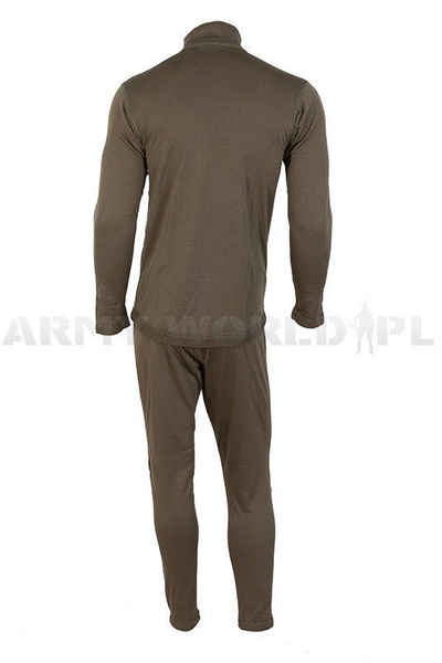 Thermoactive Underwear Level 2 III Gen. Mil-tec Olive - Set - Shirt + Drawers (11222001)