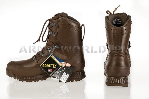 Buty Combat High Liability Gore-Tex Skórzane  Haix Wojskowe Brytyjskie Demobil BDB