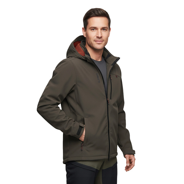 Kurtka Softshell Alpinus Roignais Brązowa (MK35058)