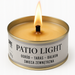 Świeca Wiatroodporna Patio Light Sojowa Haske Pro 260g