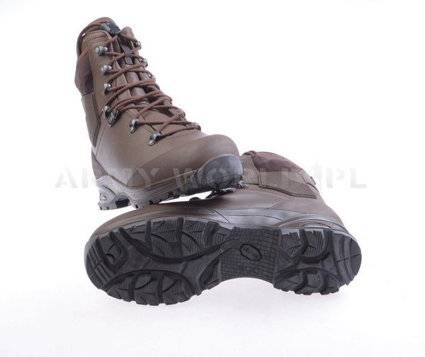 Dutch Army Military Shoes Haix Laars Gevecht Multi Brown Original Used
