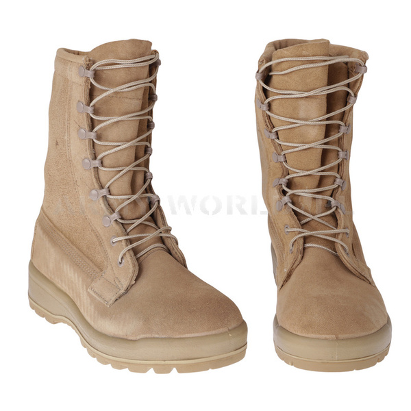 Buty Wojskowe US Army Belleville ICWR Gore-Tex Desert Khaki Oryginał Demobil Idealny Pieczątka 