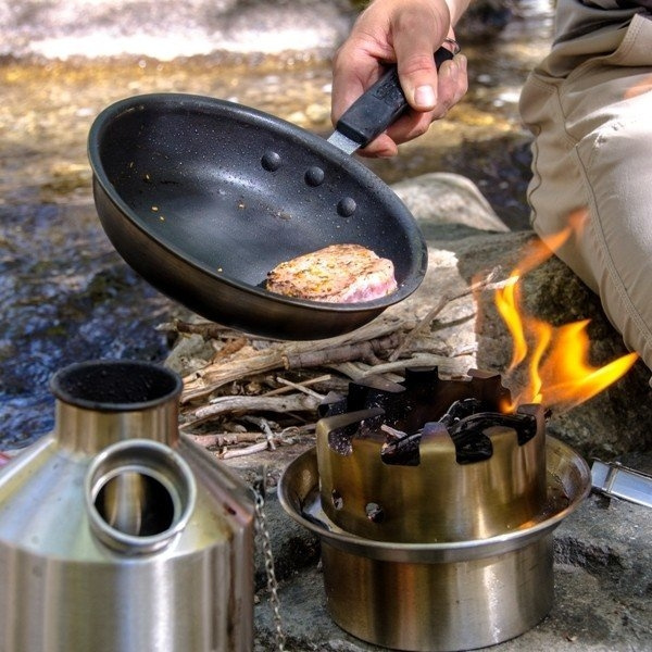 Hobo Stove Large Stainless Steel Kelly Kettle