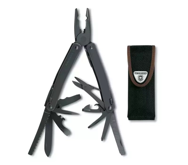  Multitool SwissTool Spirit XBS Victorinox 3.0224.3CN 105 mm Czarny 