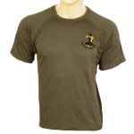 T-shirt Termoaktywny Coolmax Z Naszywką The Signal Regiment Olive Oryginał Demobil DB