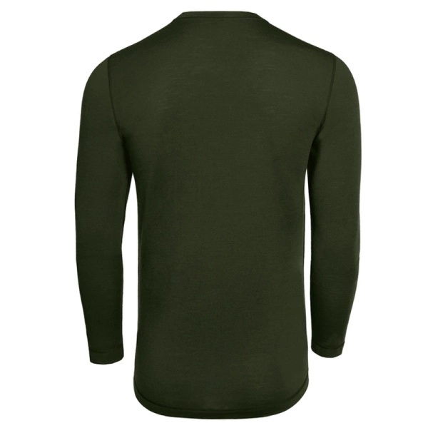 Koszulka Termoaktywna z Długim Rękawem Graff Merino Warm Olive (916-7)