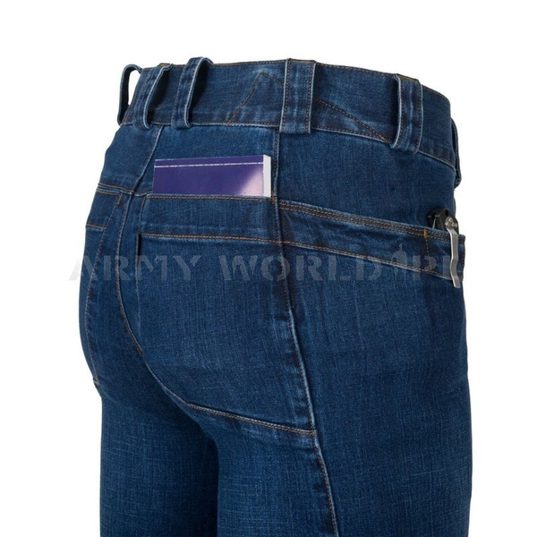 Trousers CTP Covert Tactical Pants® Helikon-Tex Denim Mid - Vintage Worn Blue (SP-CTP-DD-96)