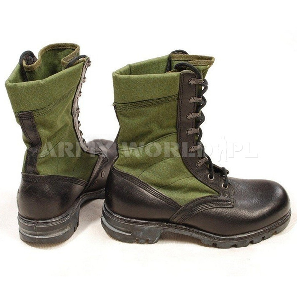 Buty Wojskowe Holenderskie Olive Oryginał Demobil BDB