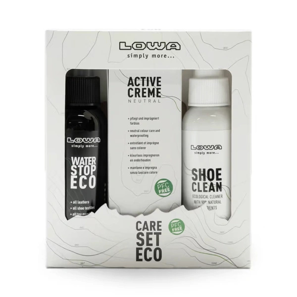 Zestaw Do Pielęgnacji Obuwia LOWA Care Set ECO Neutral