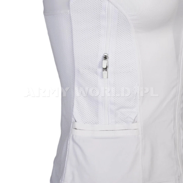 Tajna Kamizelka Ochronna Wojskowa Damska Incomm Biała Oryginał Demobil BDB