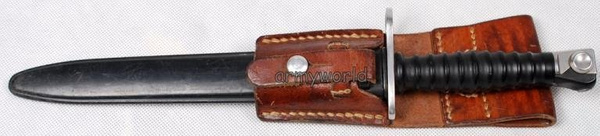 Military Swiss Bayonet M57 Original Used Leather Clip 