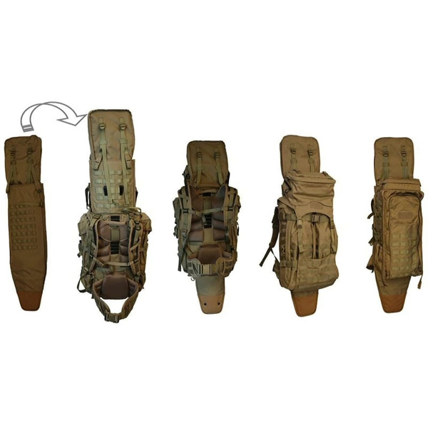 Tactical Backpack Eberlestock Skycrane II Pack 73L Coyote (J79MC)