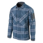 Tactical Shirt MBDU Flannel® Long Sleeve Helikon-Tex Western Blue Plaid (KO-MBD-PN-2P)