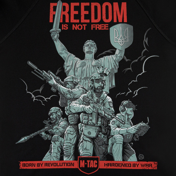 Bluza Raglanowa Freedom M-Tac Czarna (20524002)