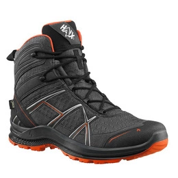 Shoes Black Eagle Adventure 2.2 GTX Mid Haix Gore-Tex Graphite / Orange (330060)