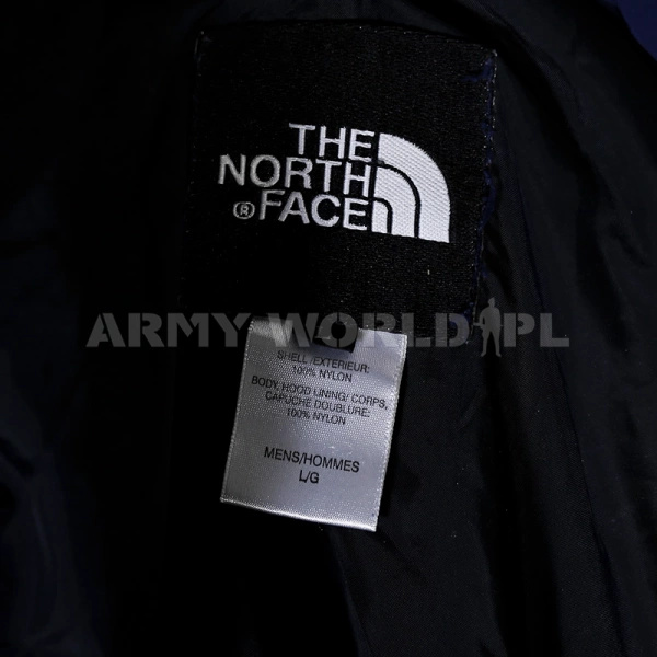 Kurtka Przeciwdeszczowa The North Face Granatowo/Czarna Oryginał Demobil DST