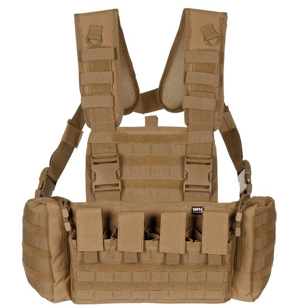 Tactical Vest Chest Rig "Mission" MFH Coyote