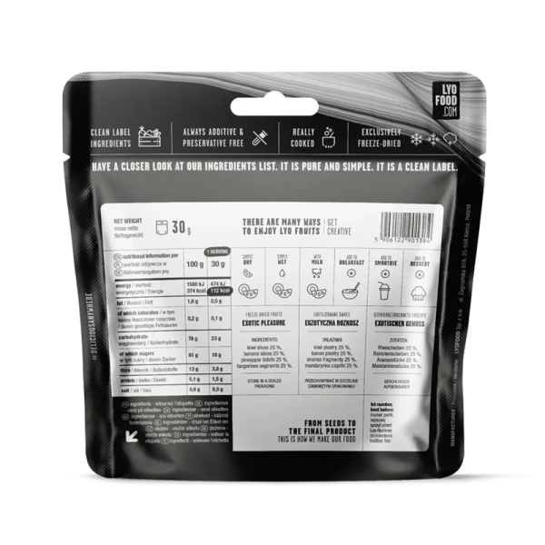 Liofilizowana Egzotyczna Rozkosz LYOFOOD 30 g 