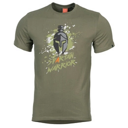 T-shirt Spartan Warrior Pentagon Olive Green (K09012-SW)