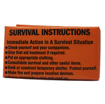 Torba Survivalowa Printed Survival Bag BCB International Pomarańczowa (CL044)