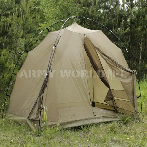 Moskitiera Wojskowa Holenderska Ze Stelażem KPU Coyote Oryginał Demobil BDB